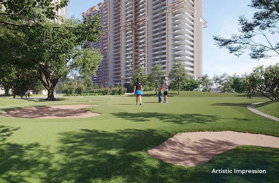 M3M GIC Manesar Golf Course View